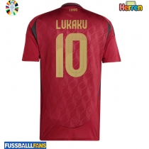 Belgien Romelu Lukaku #10 Heimtrikot EM 2024 Kurzarm